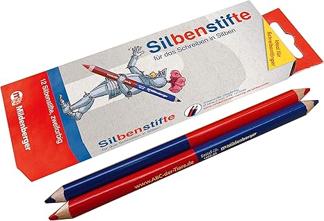 Mildenberger – Silben-Stifte – das Original, Buntstifte für das ...